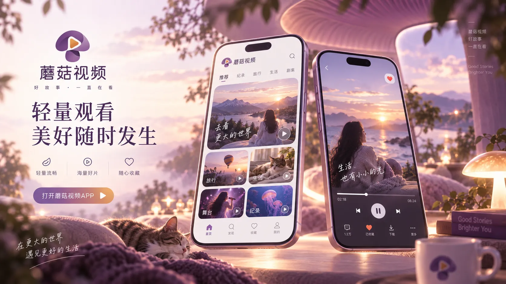 蘑菇视频 iOS 浏览专题