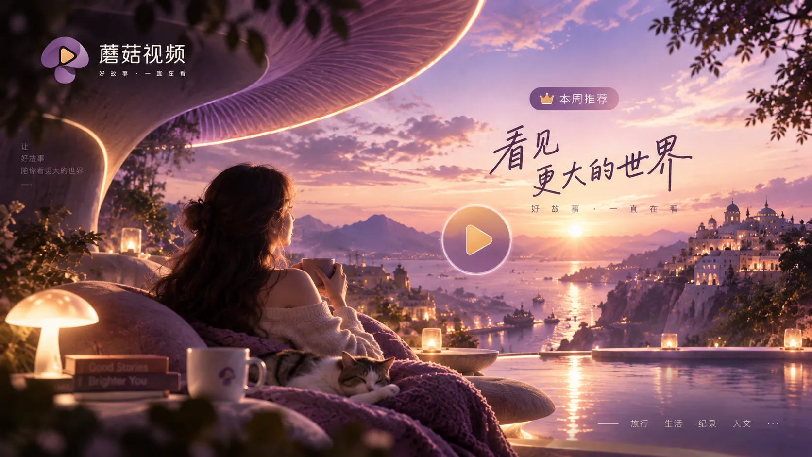 影视剧集与短视频主题继续浏览