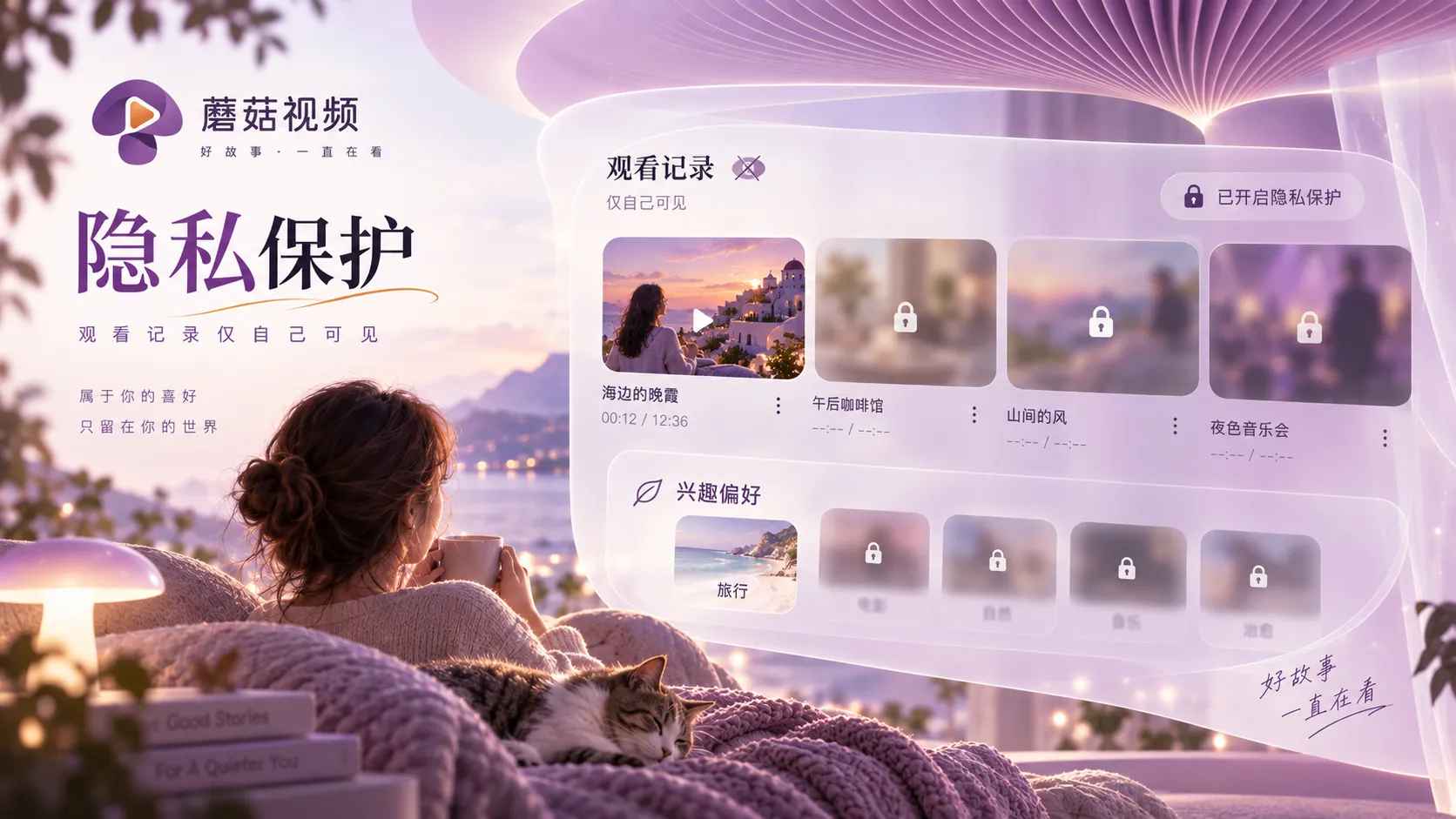 蘑菇视频内容中心隐私说明